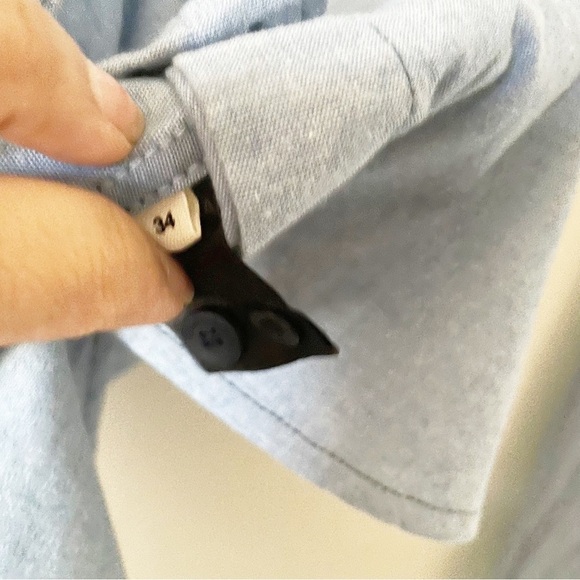 Isabel Marant Blue Button Down Shirt - Picture 4 of 6